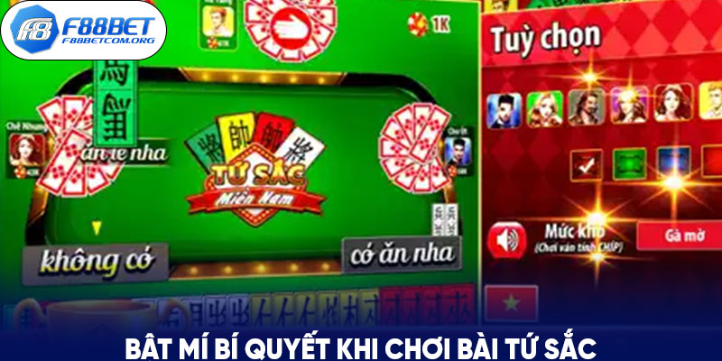 Bật mí bí quyết khi chơi bài tứ sắc hiệu quả