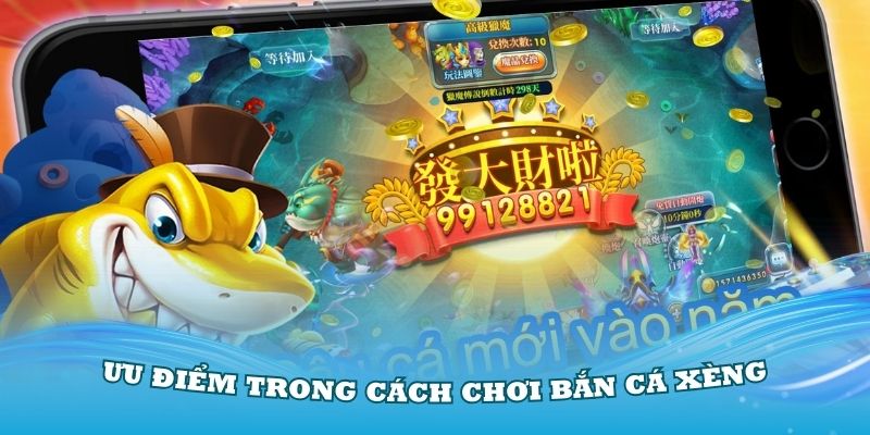 Ưu điểm vượt trội của bắn cá xèng tại F88BET