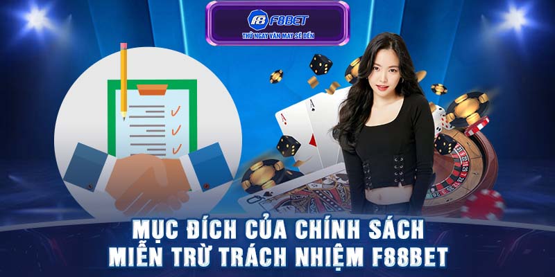 Những lý do nhà cái F88BET đưa ra chính sách miễn trừ trách nhiệm